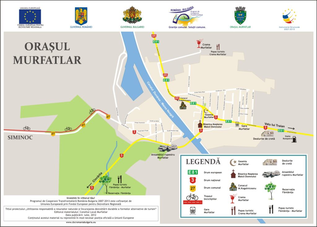 Arondare străzi MURFATLAR pentru înscriere clasa pregătitoare – 2021-2022