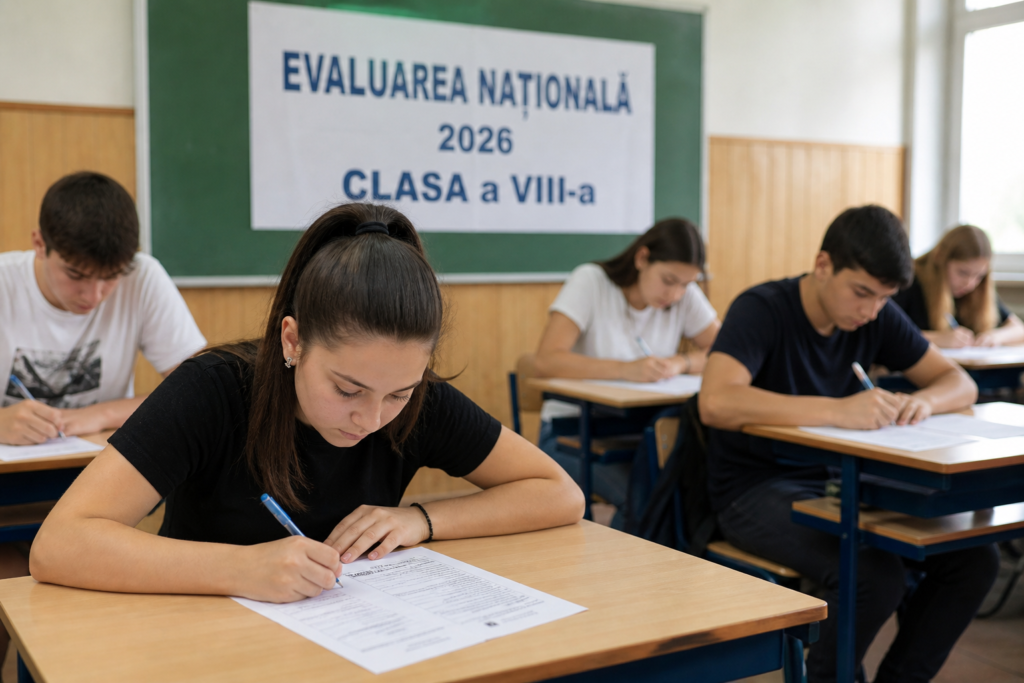 Evaluarea Națională 2026 — Calendarul Complet pentru Clasa a VIII-a