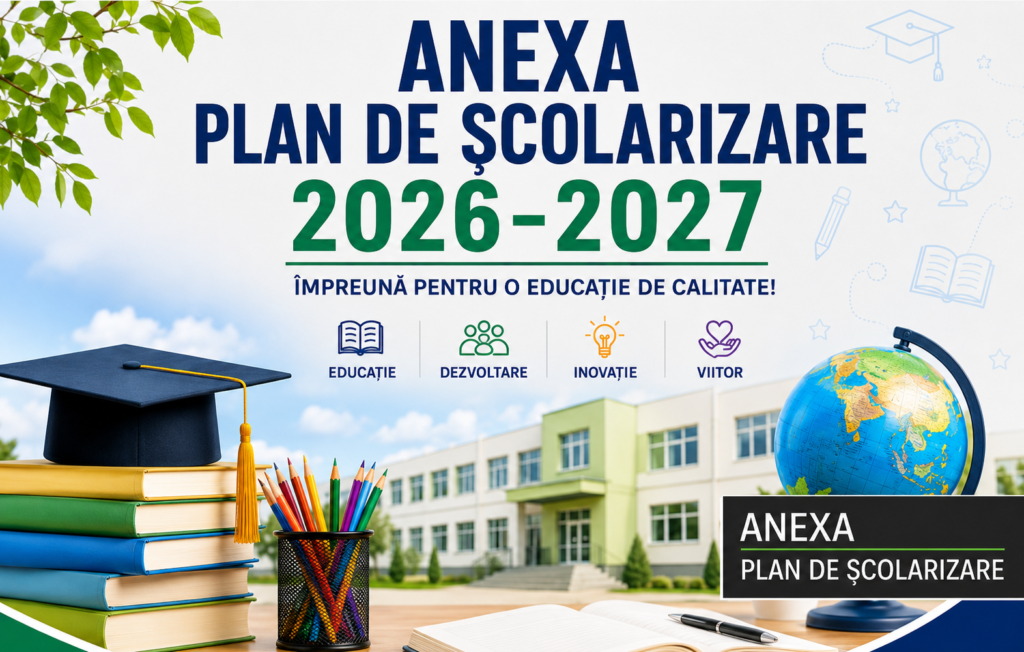 ANEXA PLAN DE ȘCOLARIZARE 2026-2027